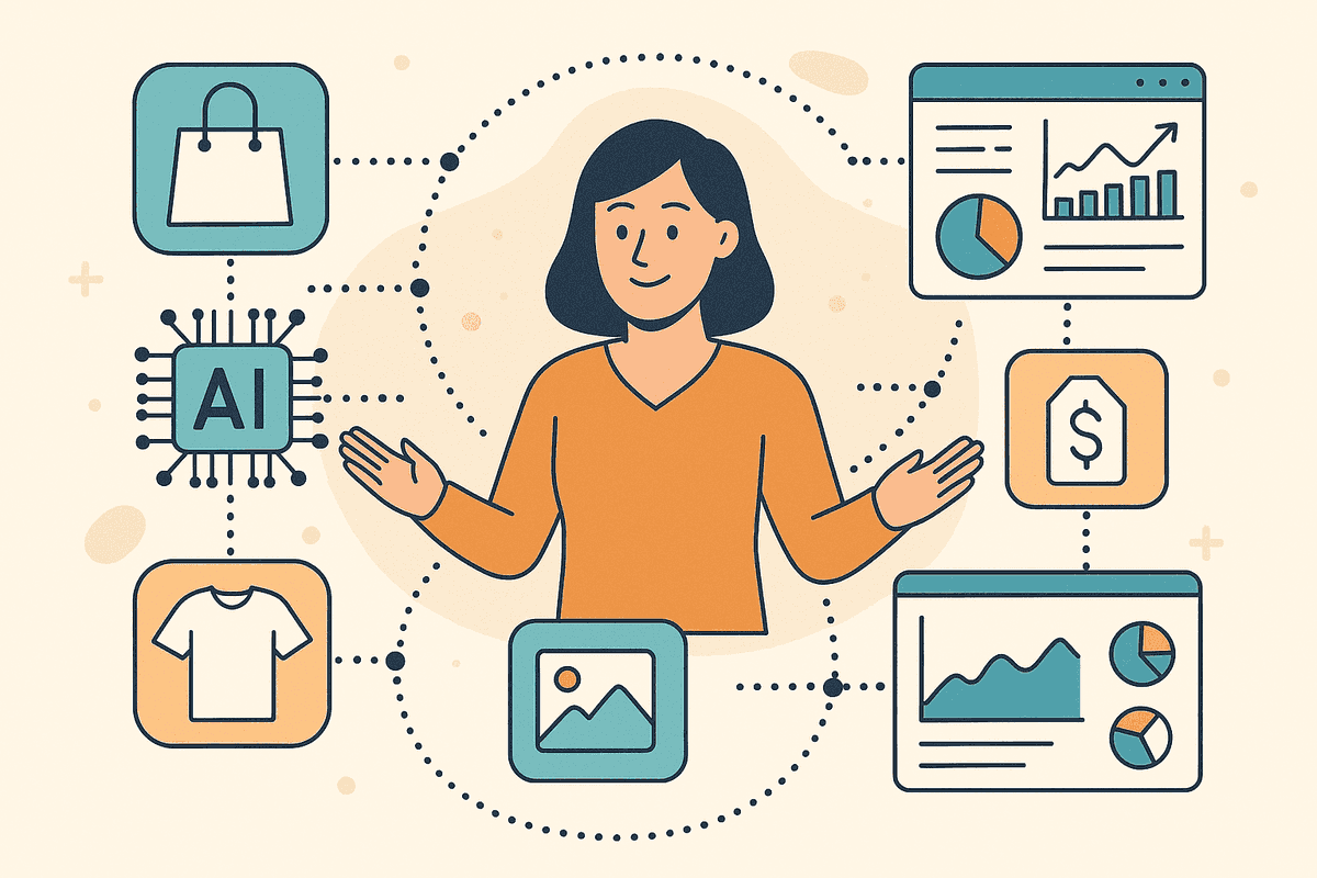 Hero illustration for Contextual AI for ecommerce: Beyond the Click and Into the Conversation