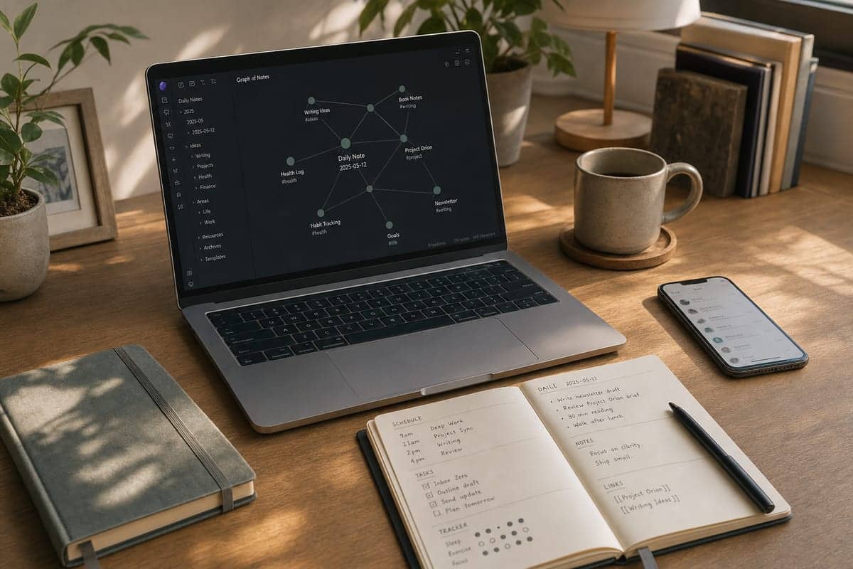 Beyond Chat History: Using Layered Obsidian Memory for Personal Productivity