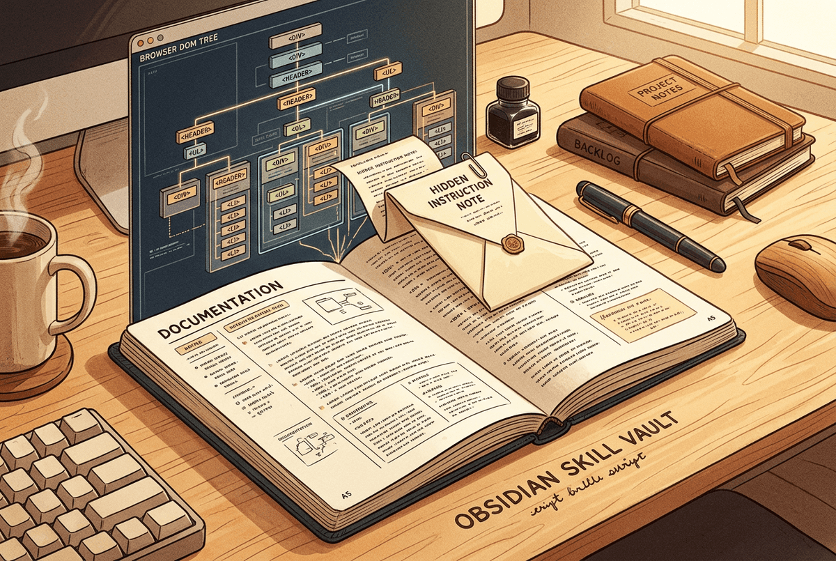 Minimal developer workspace with a single model selector pinned to one