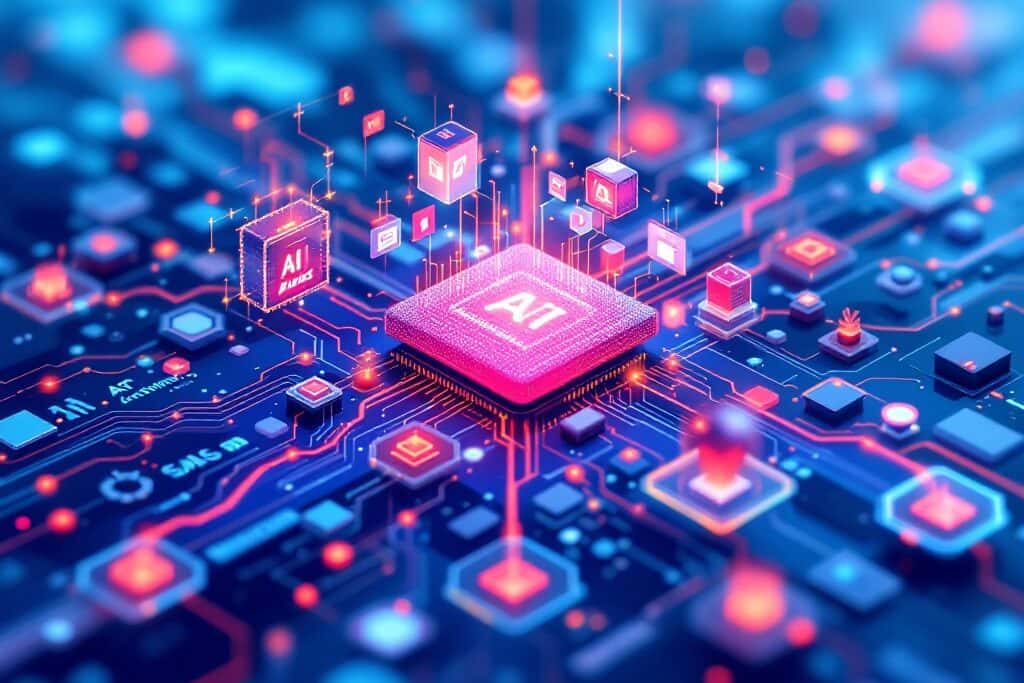 Hero illustration for Is SaaS Being Dismantled by AI?