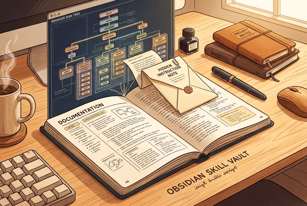Minimal developer workspace with a single model selector pinned to one
