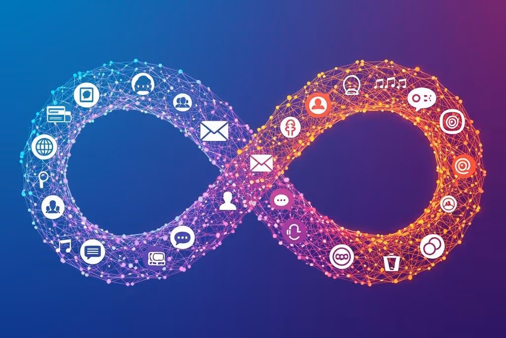 Hero illustration for Infinity Loops: The Framework Behind Successful Brand Stories